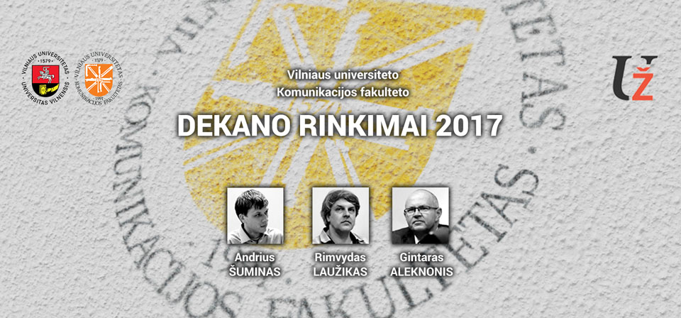 Dekano rinkimai 2017