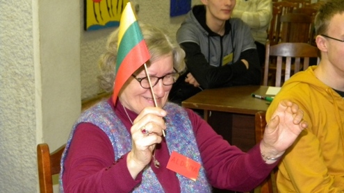Raudonosios komandos kapitonė Aldona Korlienė: „Viskas, kas tame laike išgyventa – nepasimiršta“. Autorės nuotr. Raudonosios komandos kapitonė Aldona Korlienė: „Viskas, kas tame laike išgyventa – nepasimiršta“. Autorės nuotr.