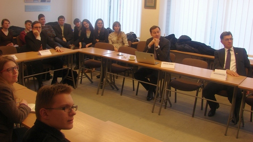 Diskusijos metu. VU Komunikacijos fakulteto archyvo nuotr. Diskusijos metu. VU Komunikacijos fakulteto archyvo nuotr.