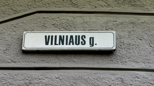 Visoje Lietuvoje – net 140 Vilniaus gatvių. Giedrės Trapikaitės nuotr. Visoje Lietuvoje – net 140 Vilniaus gatvių. Giedrės Trapikaitės nuotr.