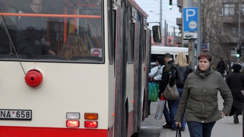 Viešasis transportas Vilniuje reformuojamas jau septintus metus. Giedrės Trapikaitės nuotr. Viešasis transportas Vilniuje reformuojamas jau septintus metus. Giedrės Trapikaitės nuotr.