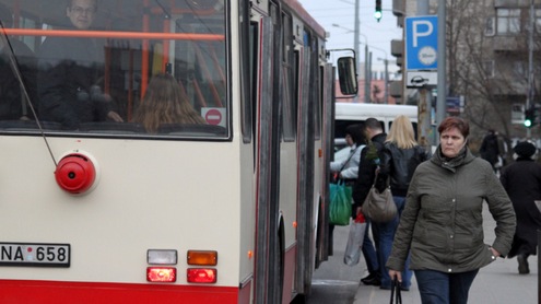 Viešasis transportas Vilniuje reformuojamas jau septintus metus. Giedrės Trapikaitės nuotr.