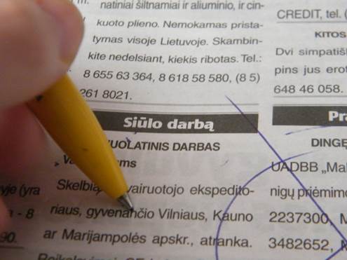 Jaunimo nedarbas Lietuvoje yra kiekvienos valdžios linksniuojama problema, tačiau ar tik valdžia gali duoti darbo? Aut. Izabelė Pukėnaitė