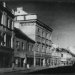 Vokiečių gatvė 1874-aisiais. Lietuvos centrinio valstybės archyvo (LCVA) nuotr.