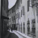 Žydų gatvė tarpukariu. Fotografas – Janas Bulhakas. LCVA nuotr.