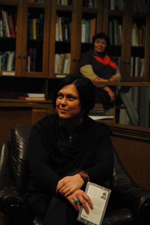 Poetė Laima Kreivytė. Nuotraukos autorė Vilmo Fiokla Kiurė.