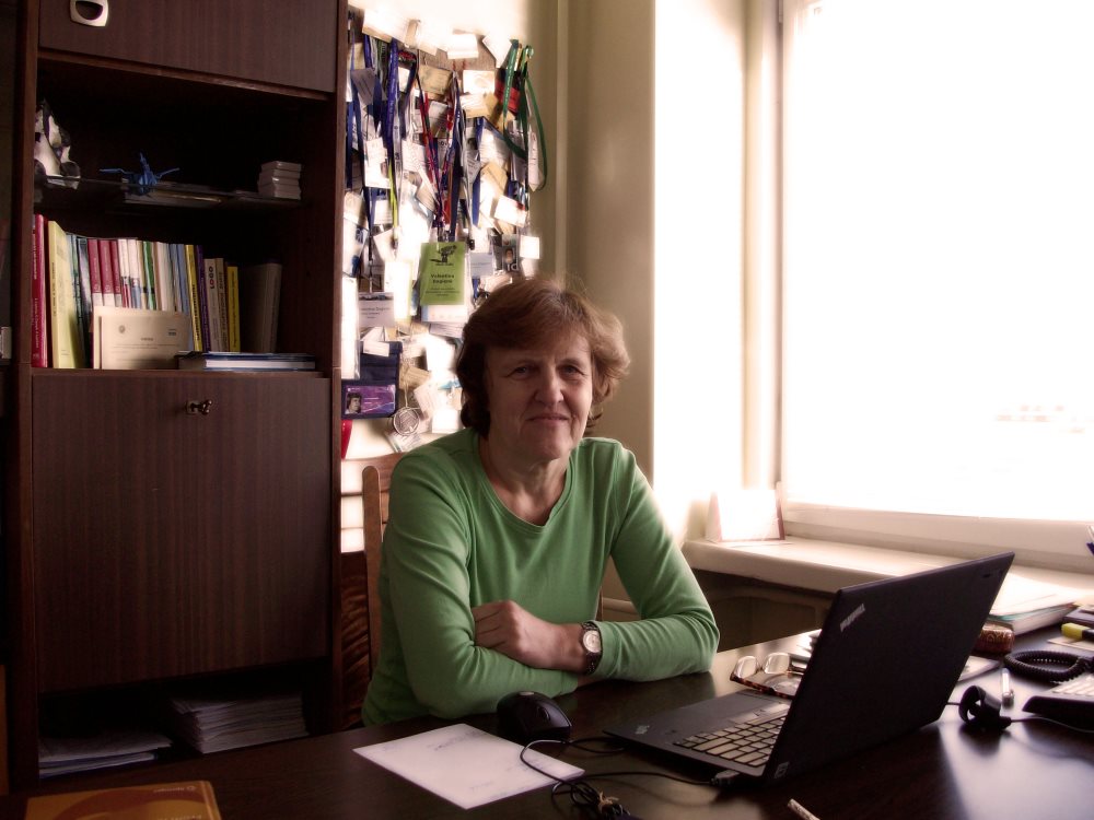 Profesorė Valentina Dagienė. Autorės nuotr.