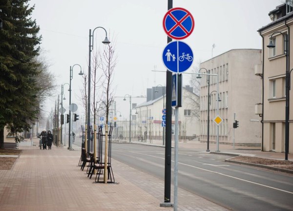 Mažeikiai kasmet vis labiau tuštėja – gyventojai emigruoja į užsienį. Autorės nuotr.