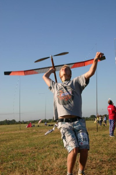 Aviamodelių veikimo principą galima palyginti su gandro skrydžiu: Nuotrauka iš asmeninio archyvo. 