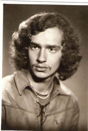 A.Vinokuras jaunystėje. Nuotrauka iš jo asmeninio archyvo