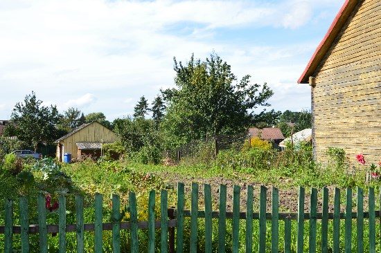 Vos kelis metrų nutolus nuo gyvenvietės centro, pajuntamas tikras kaimo kvapas – vietiniai ką tik nukasė bulves. Autoriaus nuotr.