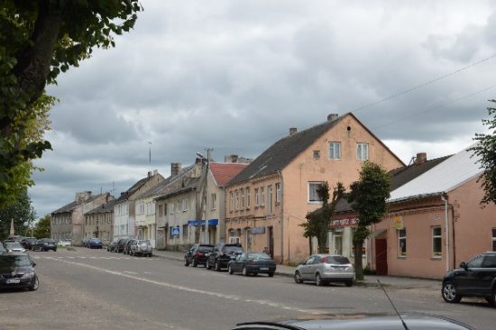 Pagrindinė miesto gatvė, kurią planuojama sutvarkyti. Autoriaus nuotr. 