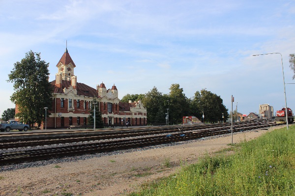 Marijampolės geležinkelio stotis. Autorės nuotr.