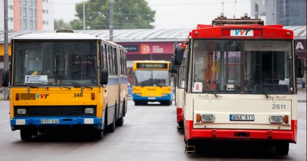 Vilniaus viešasis transportas. K. Kavolėlio nuotr. 