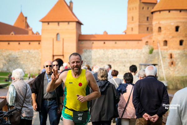 R. Butkevičius varžybų metu Trakuose. R. Lukoševičiaus nuotr.