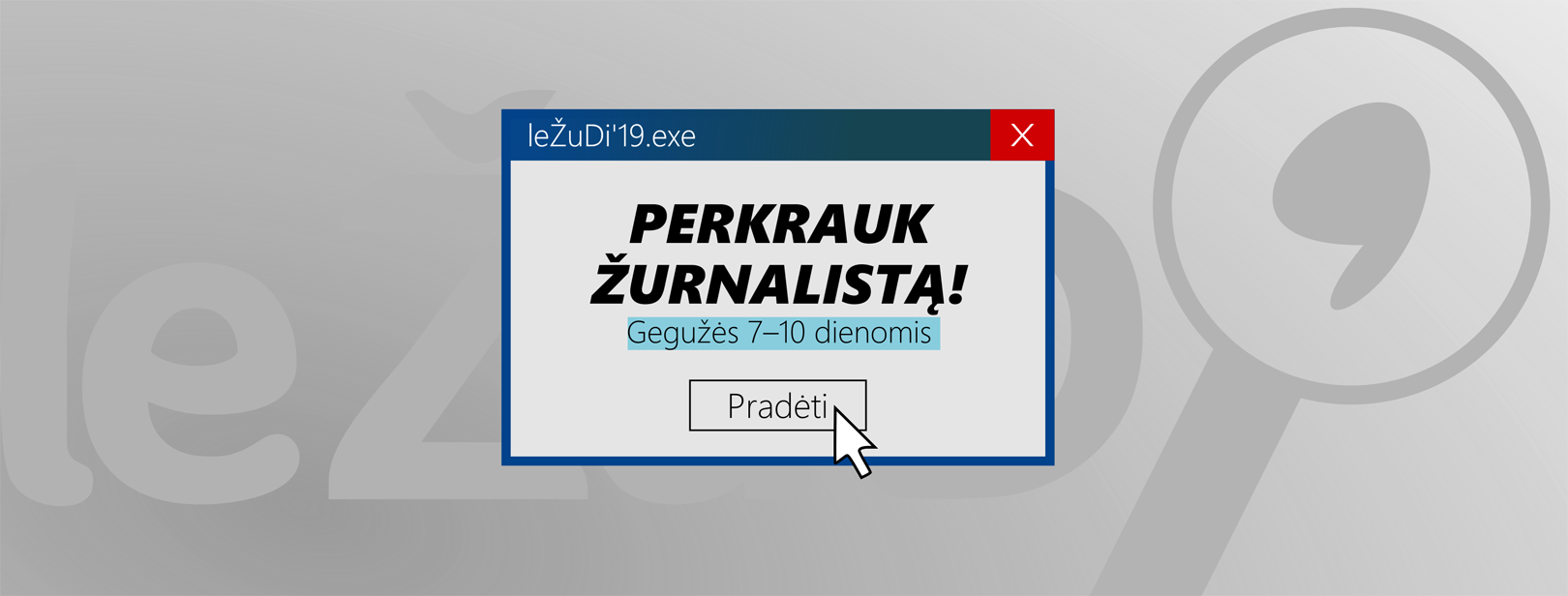 Šiemet ,,LeŽuDi“ organizatoriai kvies perkrauti žurnalistą. Organizatorių nuotr.