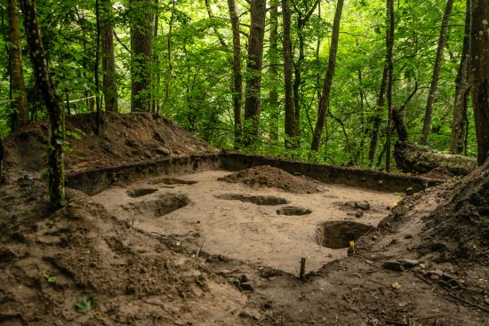 Archeologinių kasinėjimų vieta